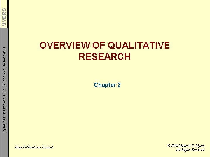 qualitative research in business & management pdf