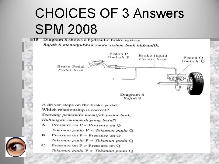 CHOICES OF 3 Answers SPM 2008 