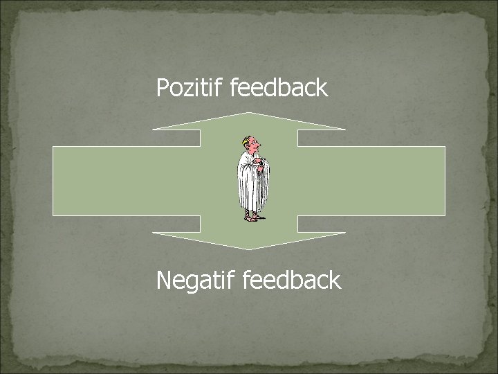 Pozitif feedback Negatif feedback 