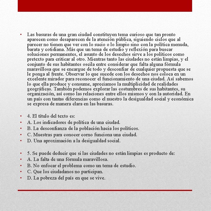 • Las basuras de una gran ciudad constituyen tema curioso que tan pronto • Las basuras de una gran ciudad constituyen tema curioso que tan pronto