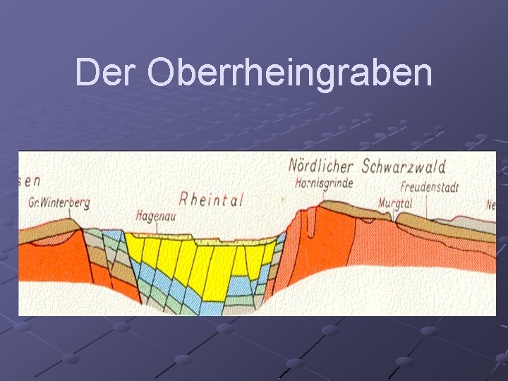Der Oberrheingraben 