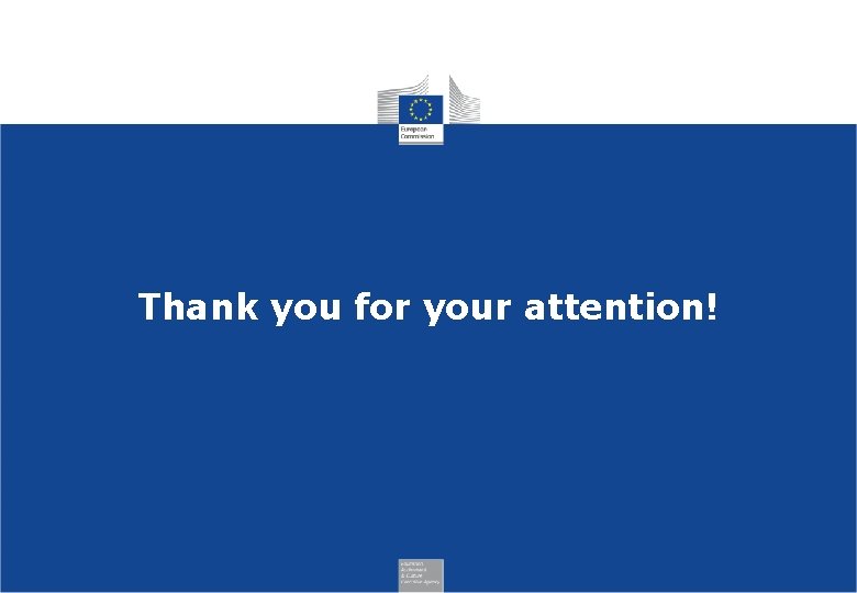 Thank you for your attention! 