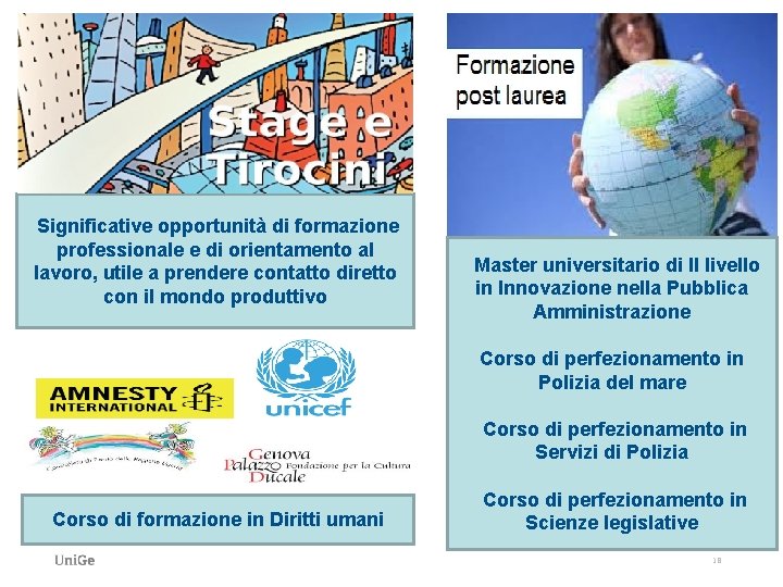 Significative opportunità di formazione professionale e di orientamento al lavoro, utile a prendere contatto Significative opportunità di formazione professionale e di orientamento al lavoro, utile a prendere contatto