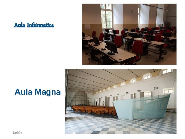 Aula Informatica Aula Magna 9 Aula Informatica Aula Magna 9