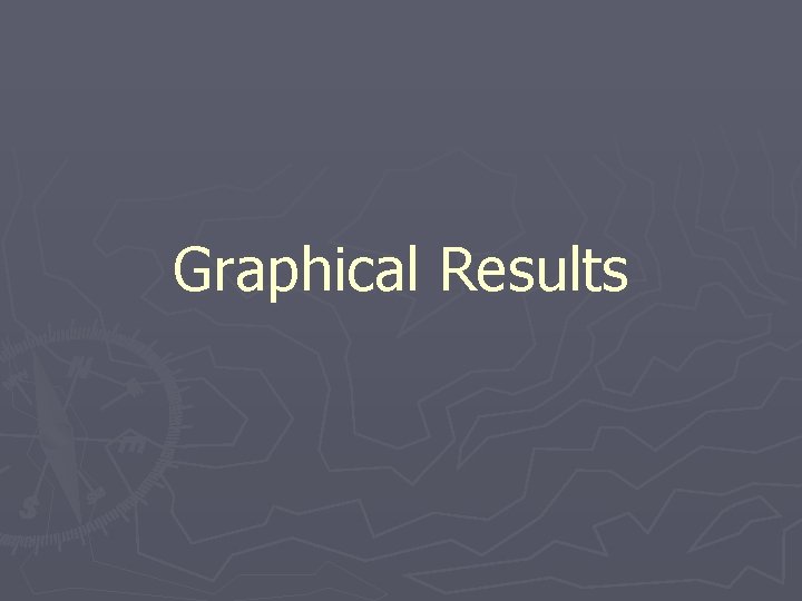 Graphical Results 