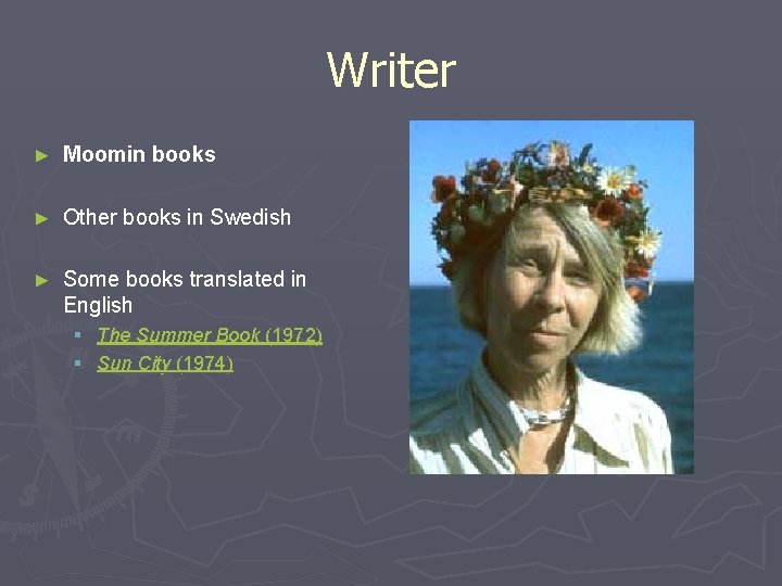 Writer ► Moomin books ► Other books in Swedish ► Some books translated in