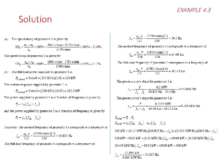Solution EXAMPLE 4. 3 26 