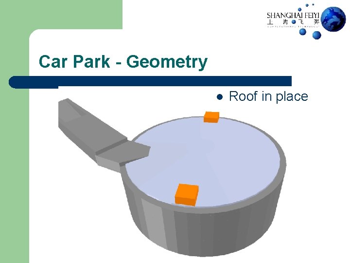 Car Park - Geometry l Roof in place 