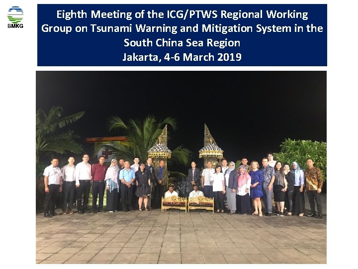 Eighth Meeting of the ICG/PTWS Regional Working Group on Tsunami Warning and Mitigation System