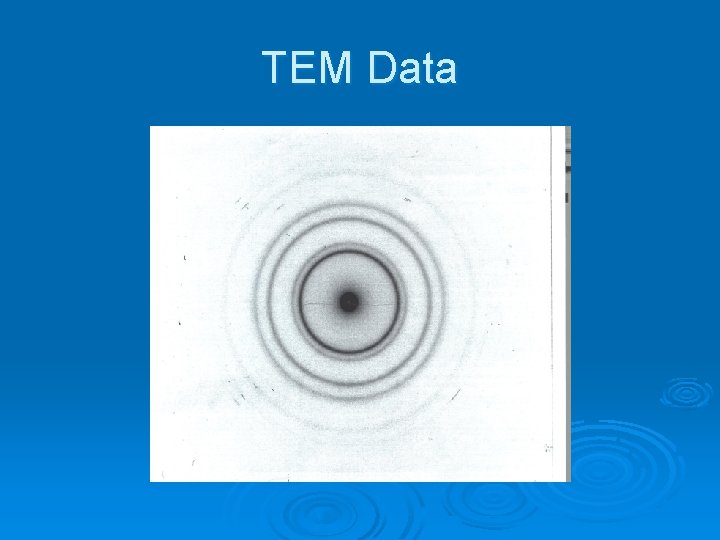 TEM Data 