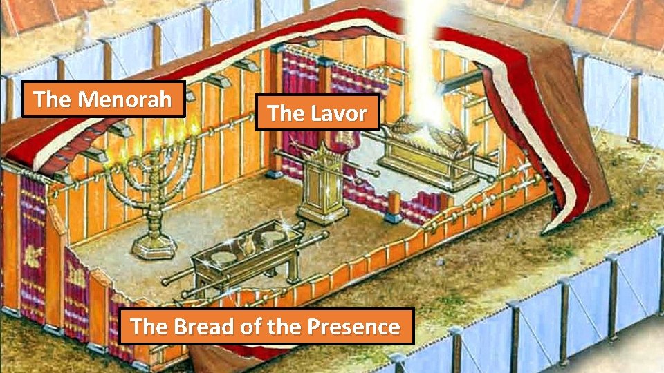 The Menorah The Lavor The Bread of the Presence 