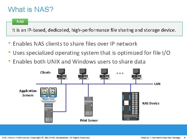 What is NAS? NAS It is an IP-based, dedicated, high-performance file sharing and storage