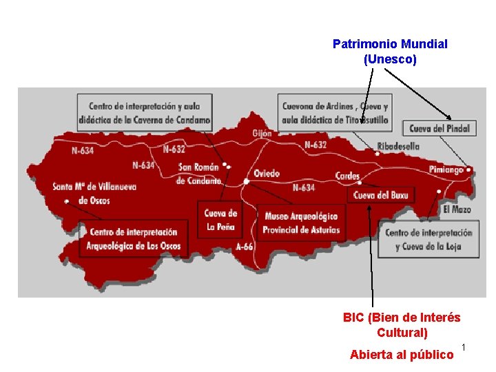 Patrimonio Mundial (Unesco) BIC (Bien de Interés Cultural) Abierta al público 1 