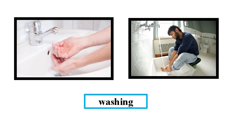 washing 