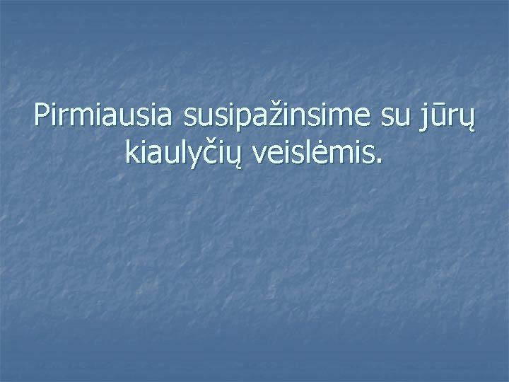 Pirmiausia susipažinsime su jūrų kiaulyčių veislėmis. 