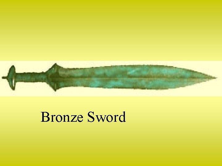 Bronze Sword 