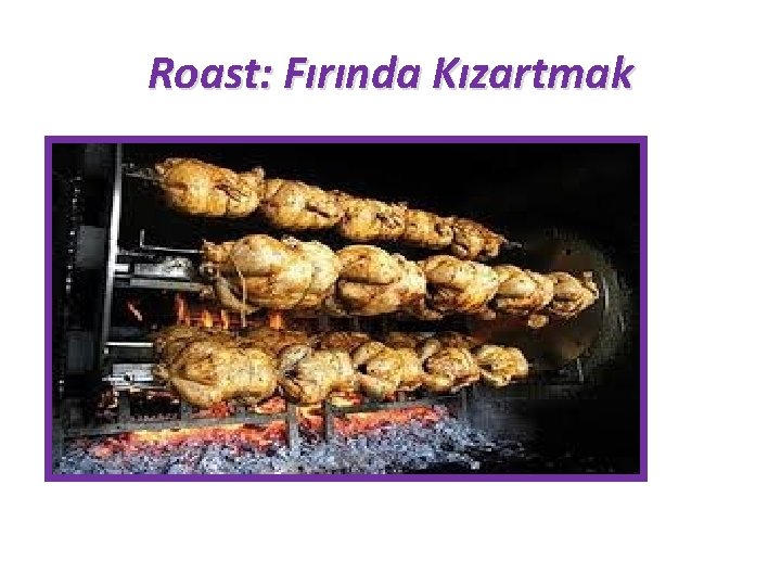 Roast: Fırında Kızartmak 