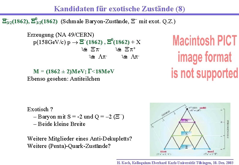 Kandidaten für exotische Zustände (8) -- 0 -- 3/2(1862), 3/2(1862) (Schmale Baryon-Zustände, mit exot.