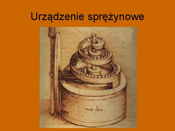 Urządzenie sprężynowe 