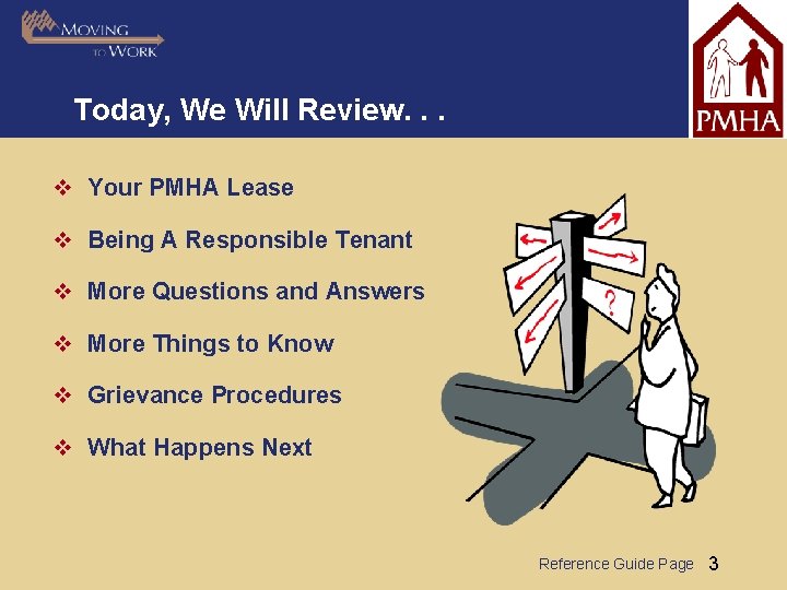 Today, We Will Review. . . v Your PMHA Lease v Being A Responsible