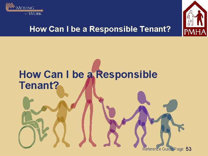 How Can I be a Responsible Tenant? Reference Guide Page 53 
