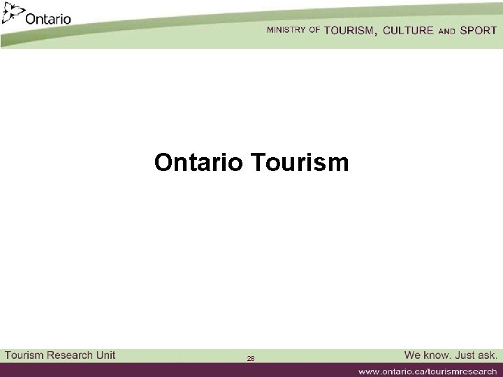 Ontario Tourism 28 
