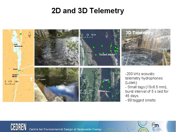 2 D and 3 D Telemetry Lake Mannflåvatn Intake Bypass section -200 k. Hz