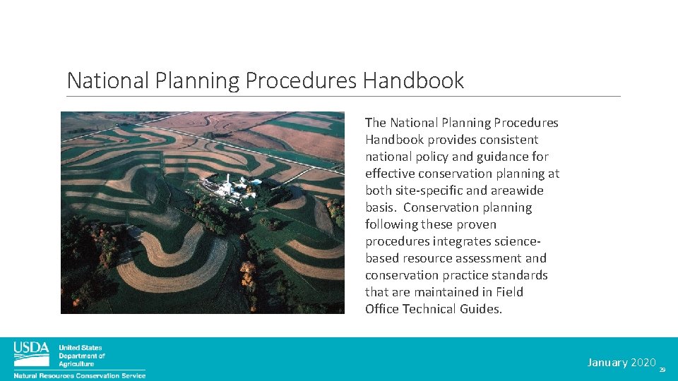 National Planning Procedures Handbook The National Planning Procedures Handbook provides consistent national policy and