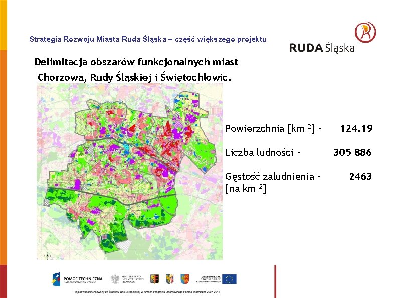 Strategia Rozwoju Miasta Ruda Śląska – część większego projektu Delimitacja obszarów funkcjonalnych miast Chorzowa,