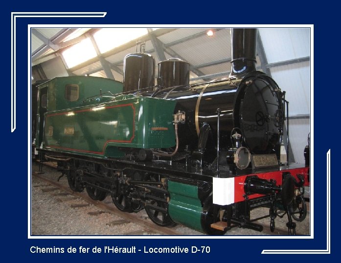 Chemins de fer de l'Hérault - Locomotive D-70 