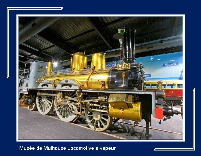 Musée de Mulhouse Locomotive a vapeur 