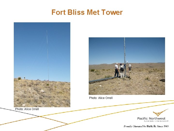 Fort Bliss Met Tower Photo: Alice Orrell 