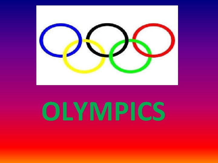 OLYMPICS 