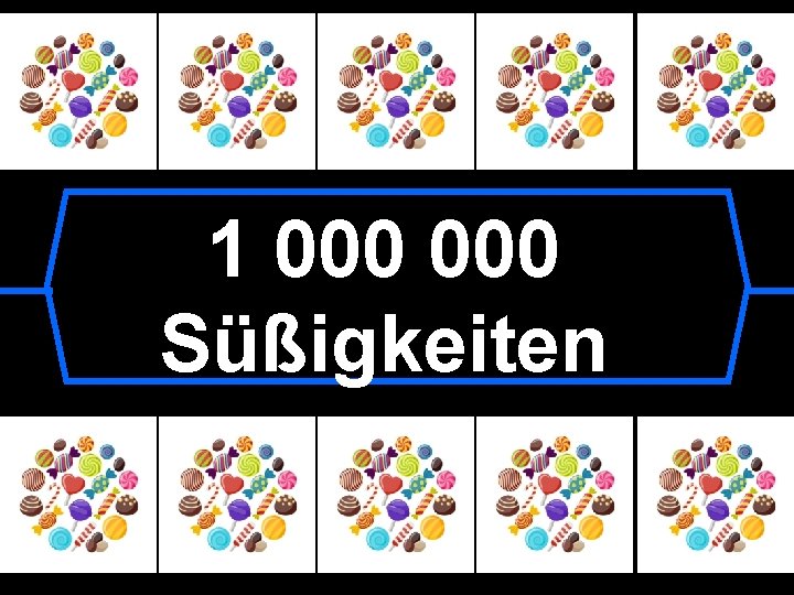 1 000 Süßigkeiten 