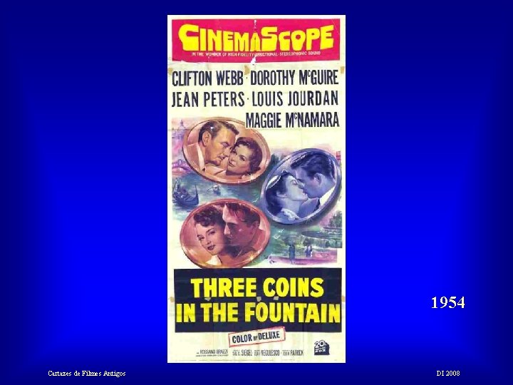 1954 Cartazes de Filmes Antigos DI 2008 
