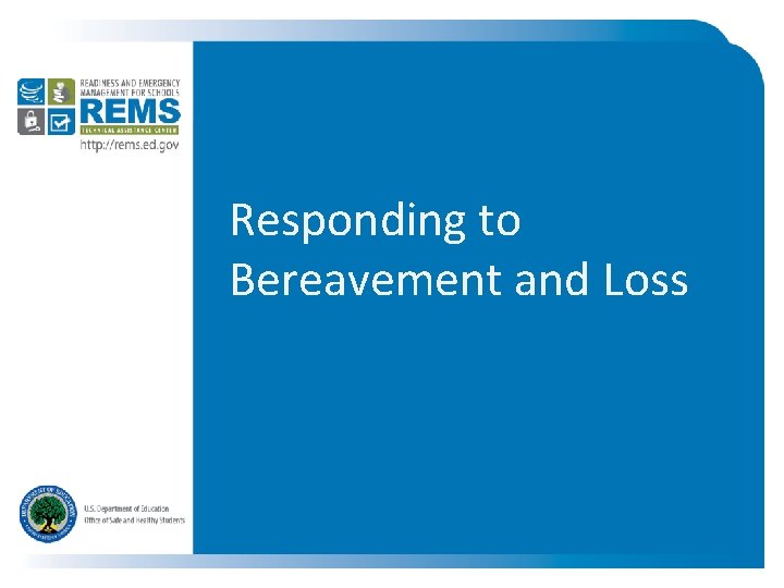 Responding to Bereavement and Loss 