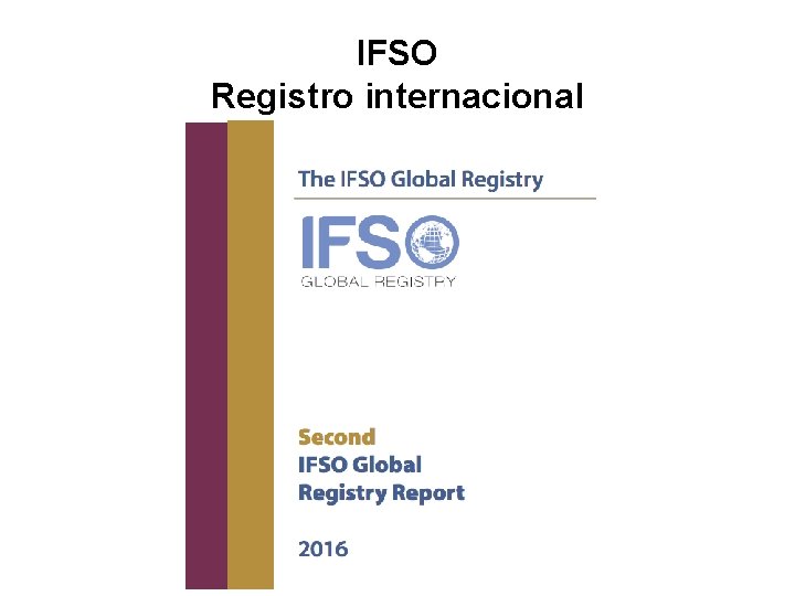 IFSO Registro internacional 