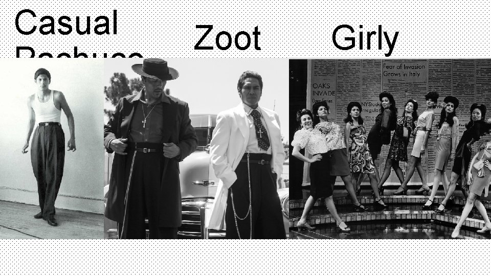 Casual Pachuco Zoot Suit Girly Chuca 