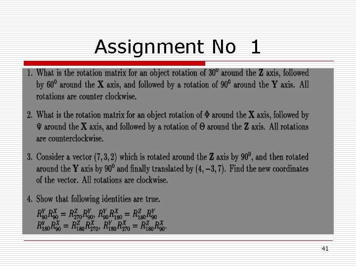 Assignment No 1 41 