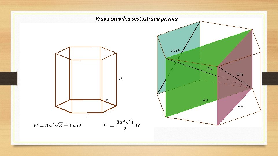 Prava pravilna šestostrana prizma 