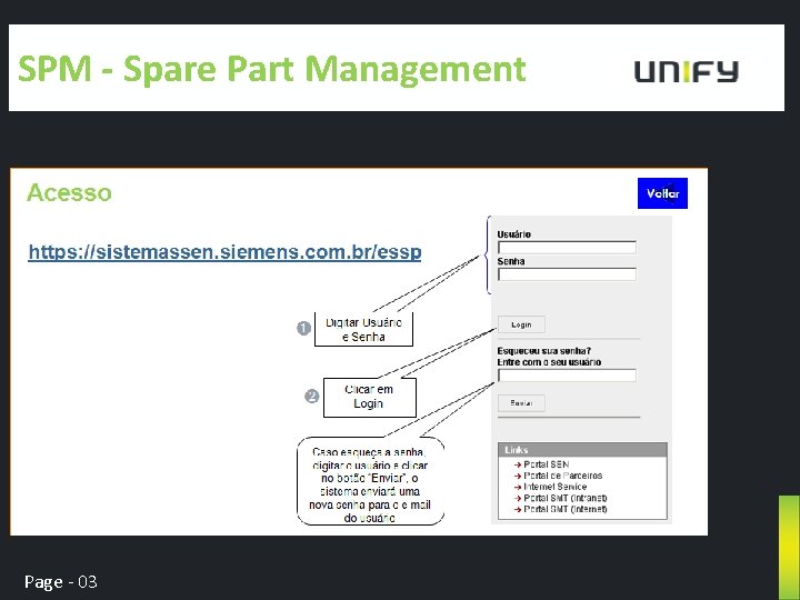 SPM - Spare Part Management Page - 03 