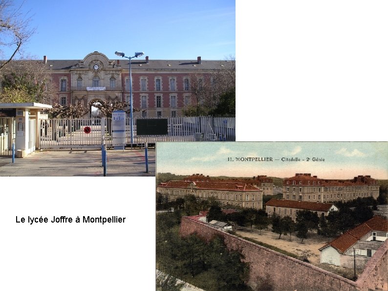 Le lycée Joffre à Montpellier 