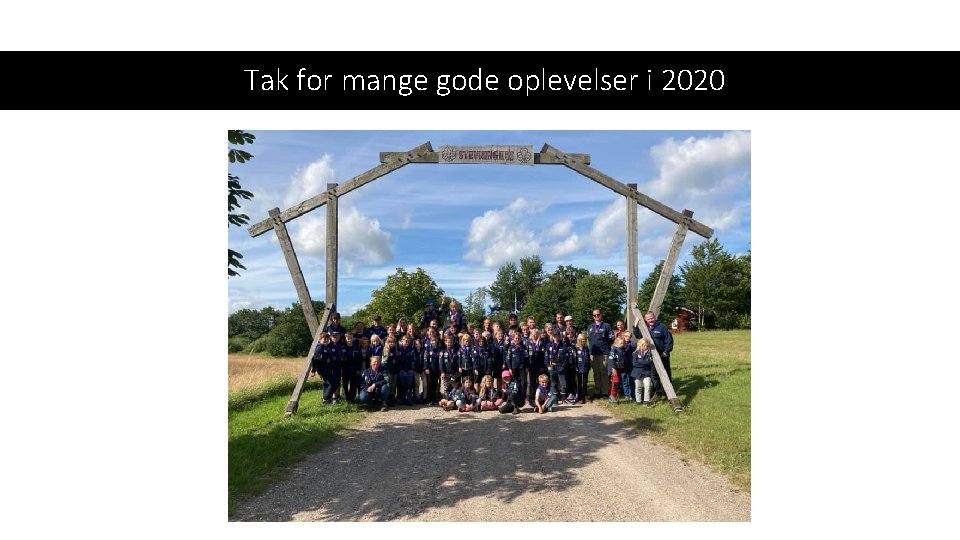 Tak for mange gode oplevelser i 2020 