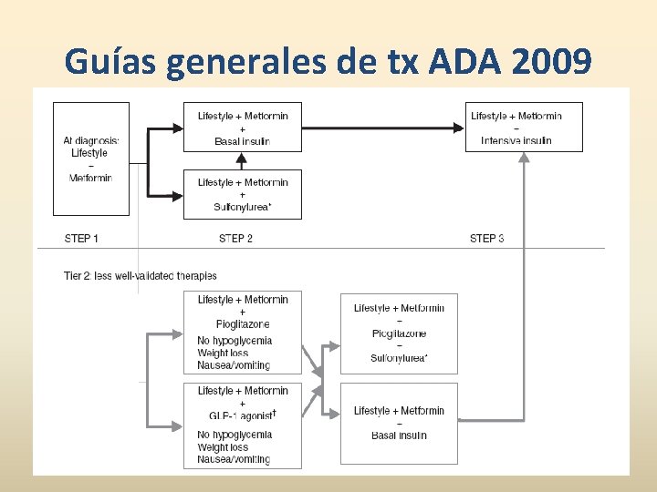 Guías generales de tx ADA 2009 