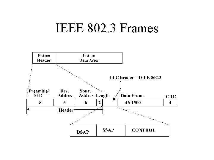 IEEE 802. 3 Frames 