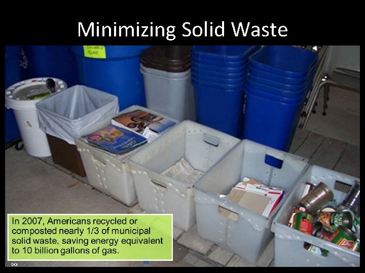 Minimizing Solid Waste 