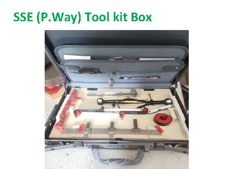 SSE (P. Way) Tool kit Box 