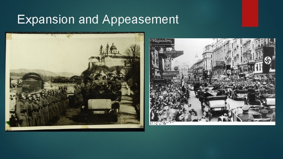 Expansion and Appeasement 