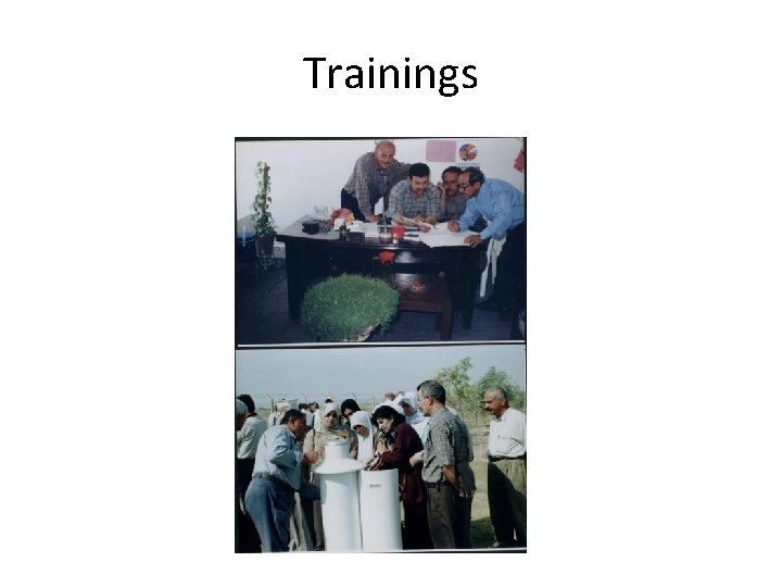 Trainings 