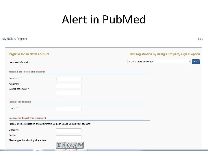 Alert in Pub. Med 